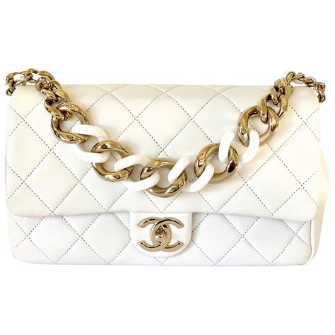 chanel gold chain tote|Chanel shoulder bag with chain.